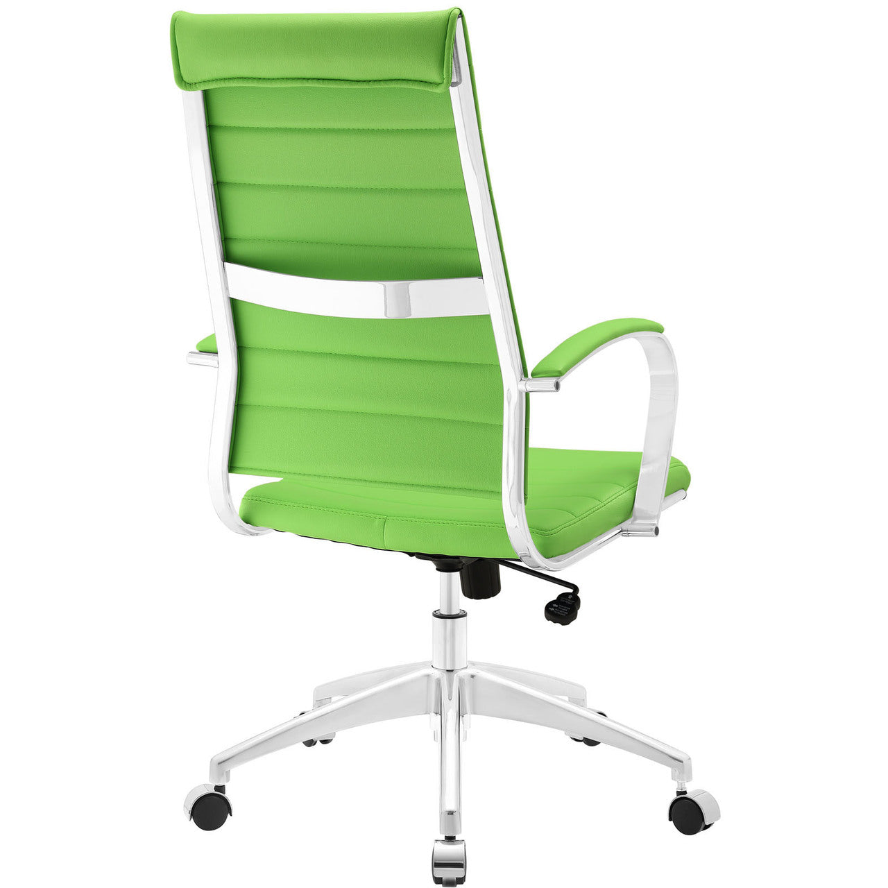 Jive Highback Office Chair, Green Faux Leather