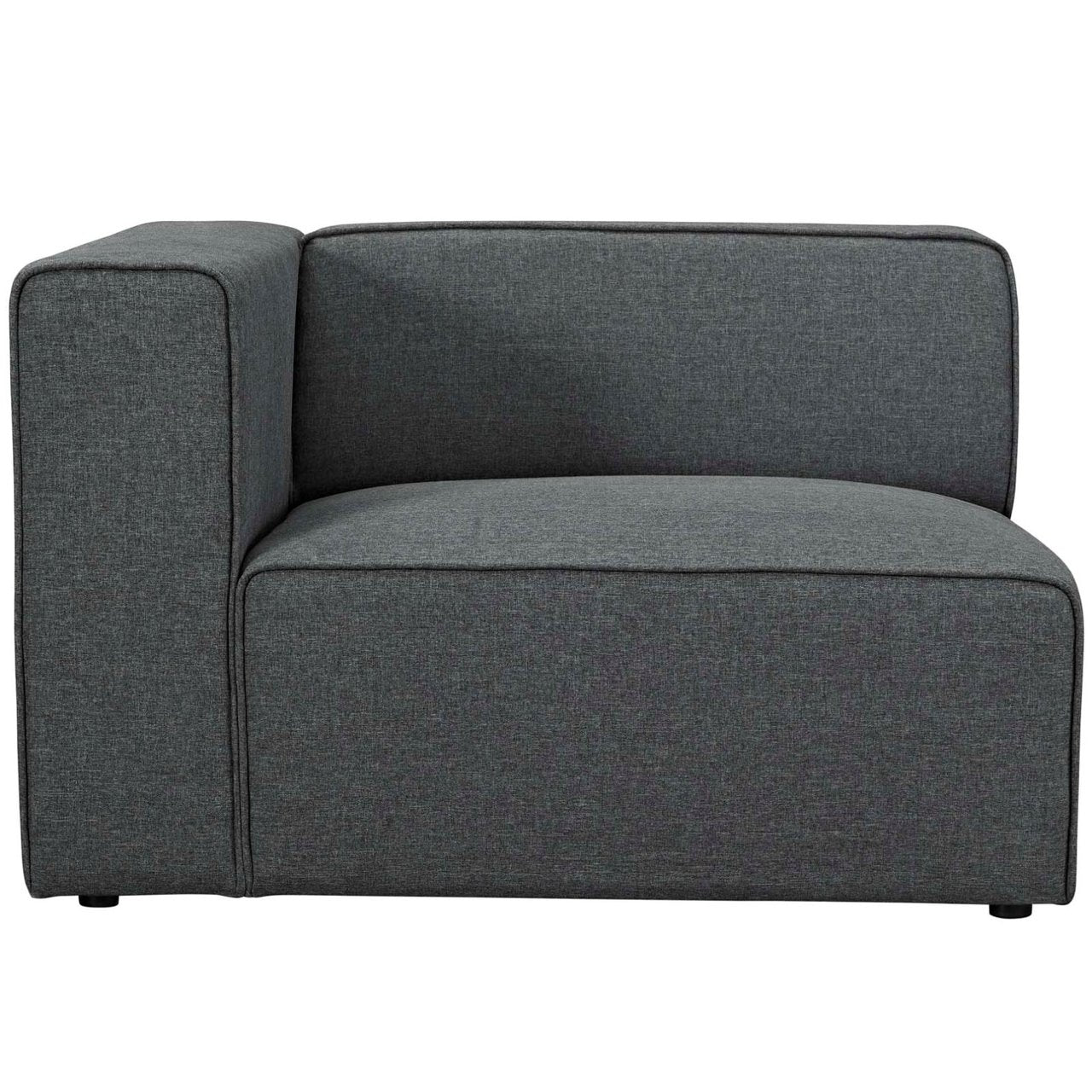 Mingle Fabric Armchair, Grey, Fabric 13180