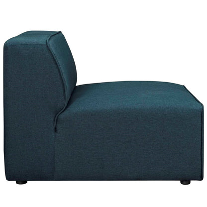 Mingle Fabric Armless, Blue, Fabric 13187