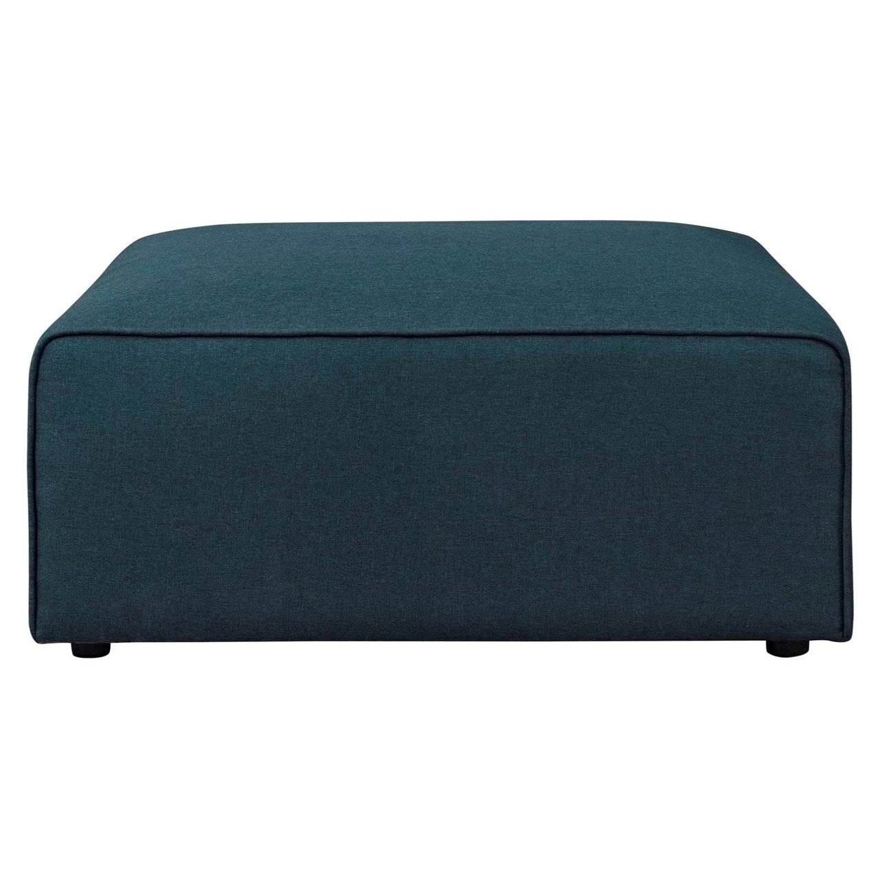 Mingle Fabric Ottoman, Blue, Fabric 13191