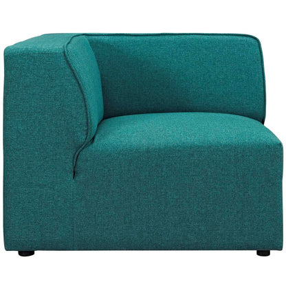 Mingle Corner Sofa , Blue, Fabric 13197