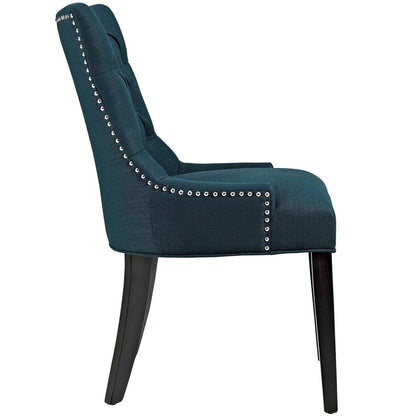 Regent Dining Side Chair Fabric Set of 2, Navy, Fabric 11847