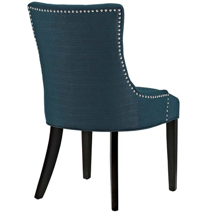 Regent Dining Side Chair Fabric Set of 2, Navy, Fabric 11847