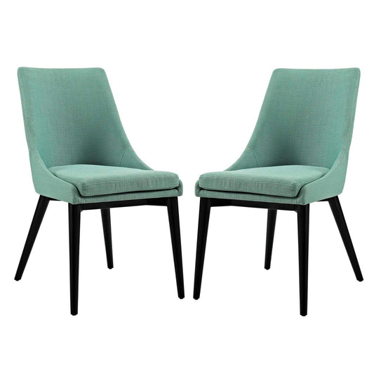 Viscount Dining Side Chair Fabric, Blue, Fabric 11861