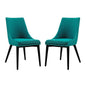 Viscount Dining Side Chair Fabric, Blue, Fabric 11864