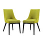 Viscount Dining Side Chair Fabric, Green, Fabric 11865