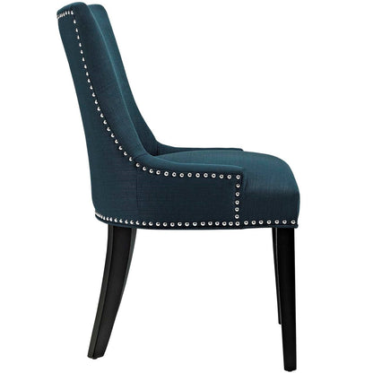 Marquis Dining Side Chair Fabric Set of 2, Navy, Fabric 11866