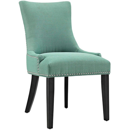 Marquis Dining Side Chair Fabric Set of 2, Blue, Fabric 11869