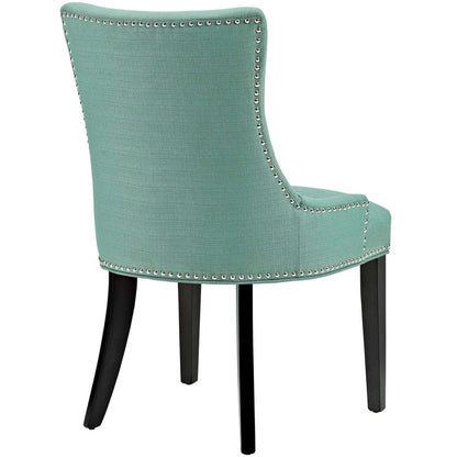 Marquis Dining Side Chair Fabric Set of 2, Blue, Fabric 11869