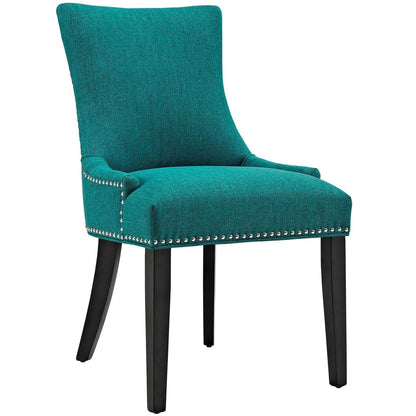 Marquis Dining Side Chair Fabric Set of 2, Blue, Fabric 11872