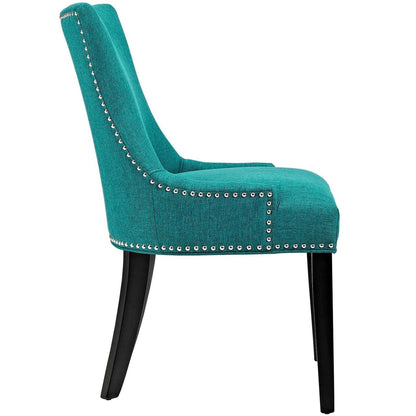 Marquis Dining Side Chair Fabric Set of 2, Blue, Fabric 11872