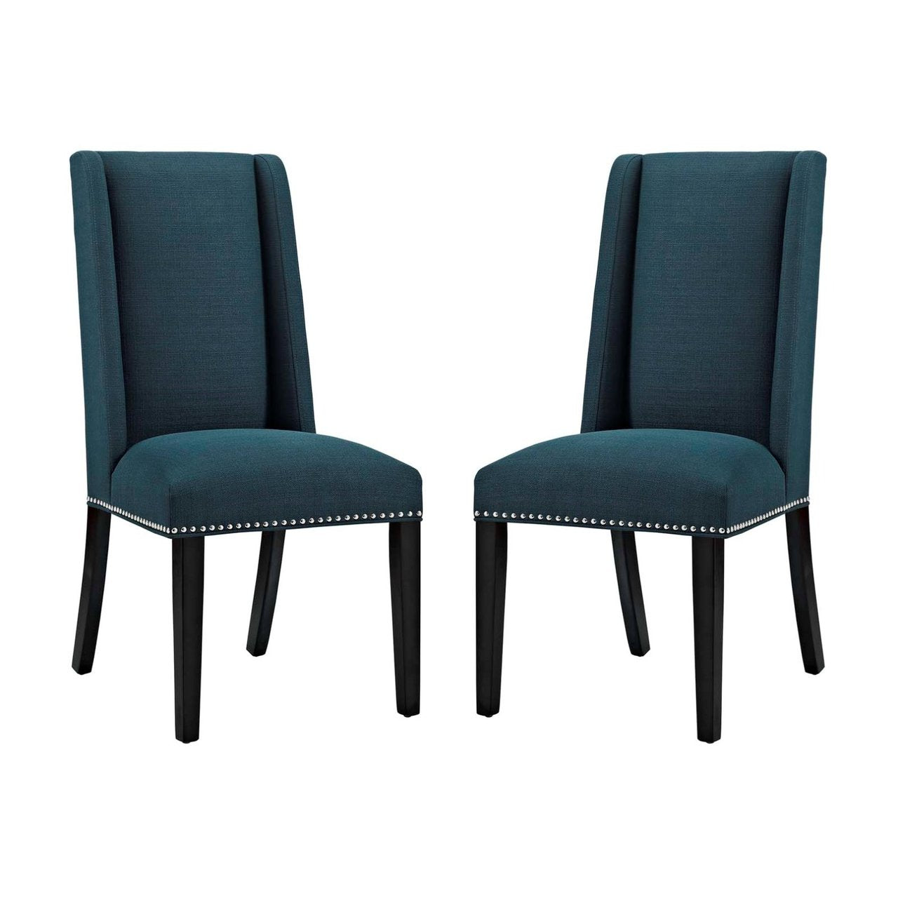 Baron Dining Chair Fabric Set of 2, Navy, Fabric 11875
