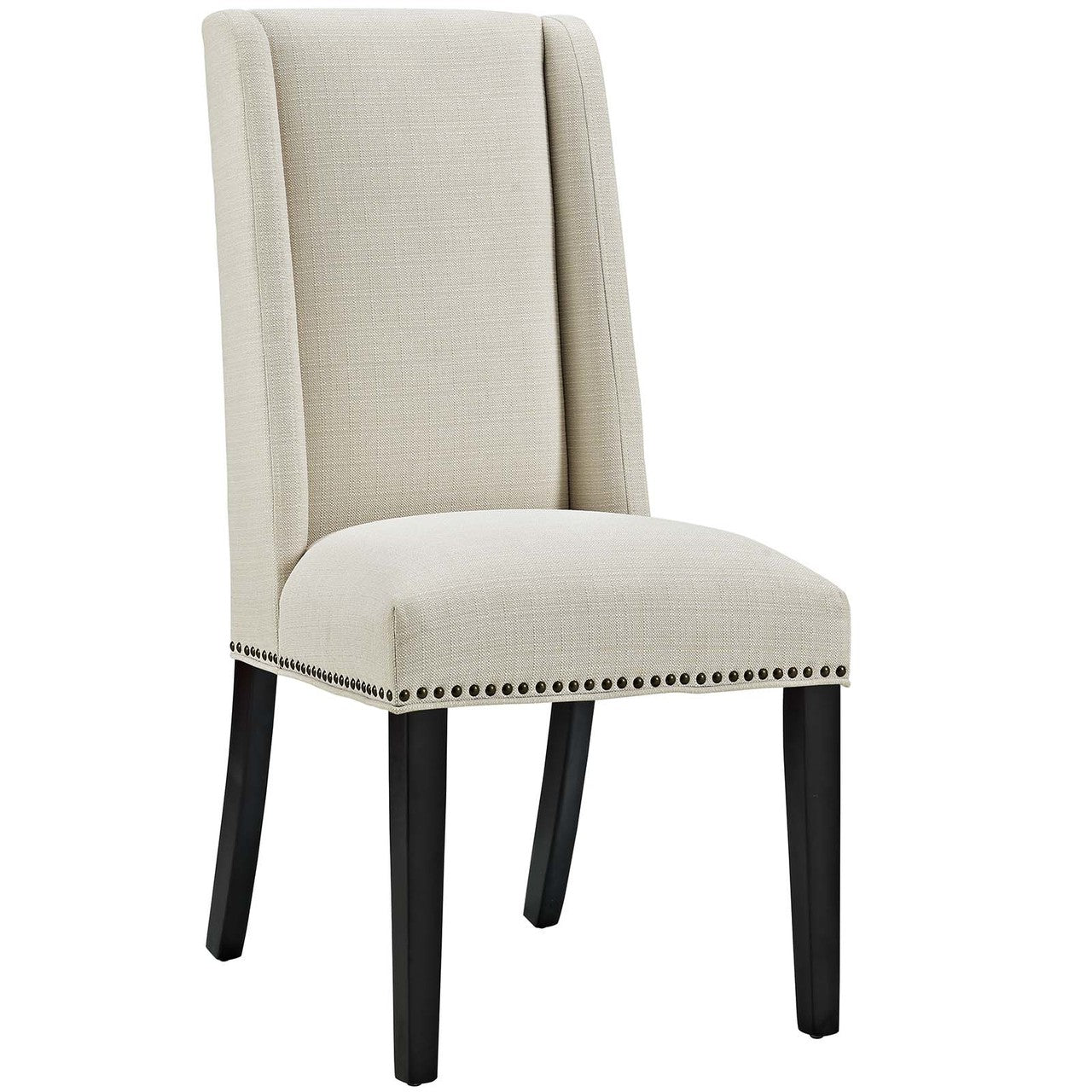 Baron Dining Chair Fabric Set of 2, Fabric, Beige 15667