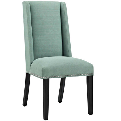 Baron Dining Chair Fabric Set of 2, Fabric, Blue 15671