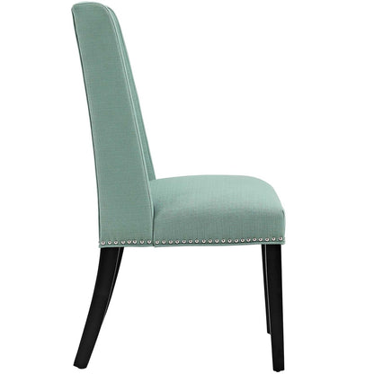 Baron Dining Chair Fabric Set of 2, Fabric, Blue 15671