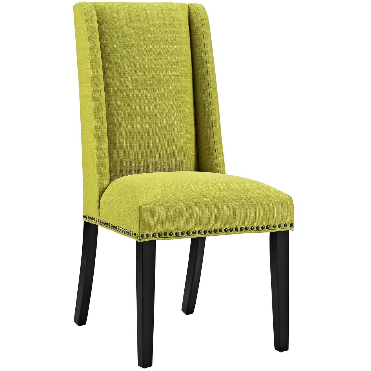 Baron Dining Chair Fabric Set of 2, Fabric, Green 15675