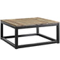Attune Coffee Table, Metal Steel Wood, Brown 13654