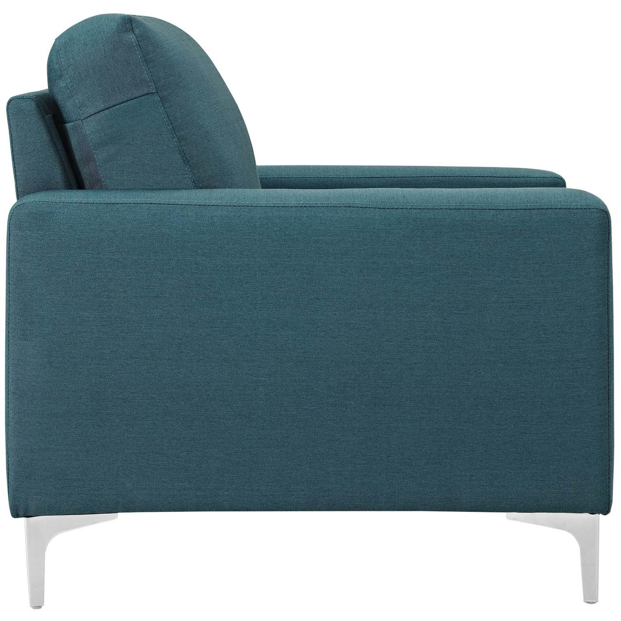 Allure Upholstered Armchair, Fabric, Blue 13656