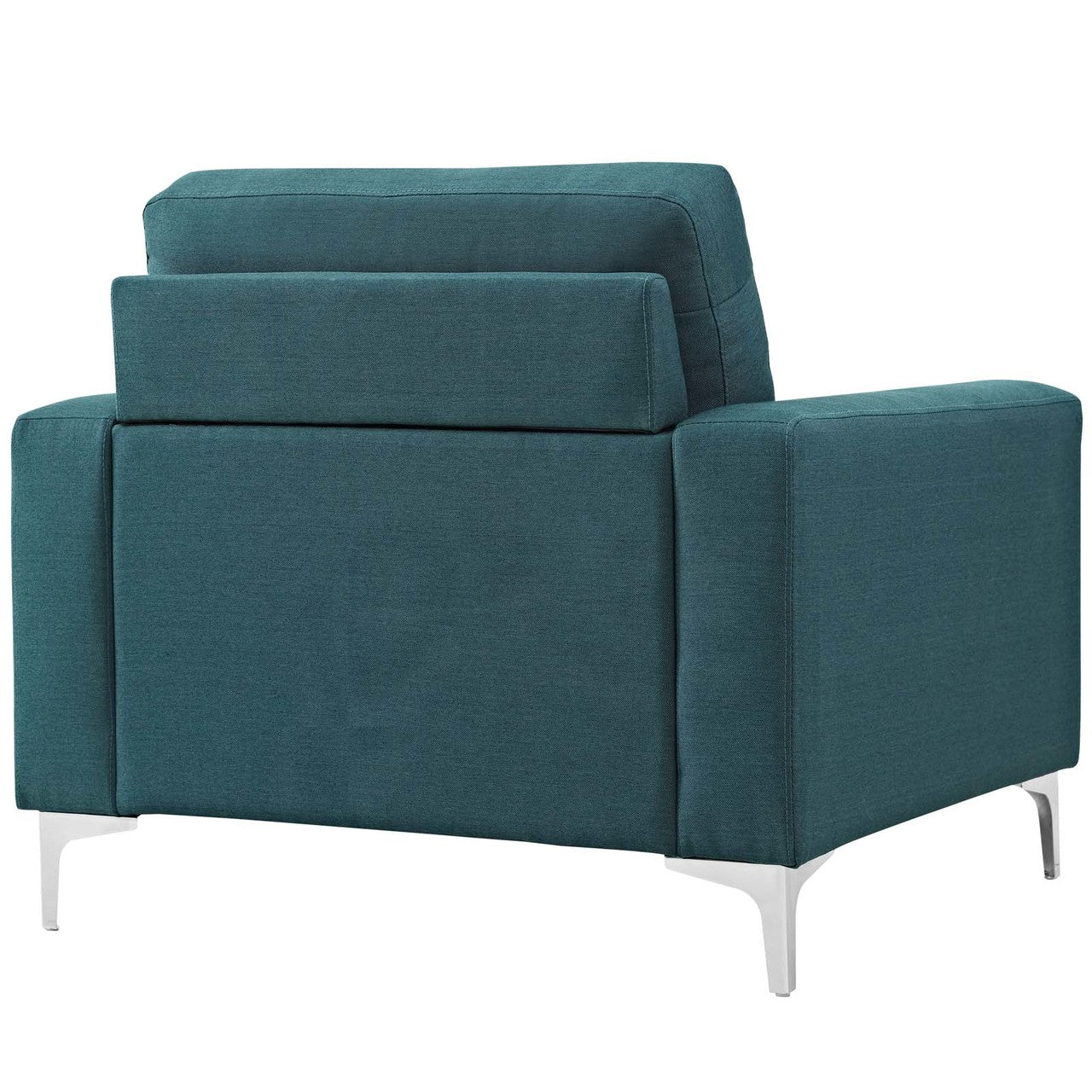 Allure Upholstered Armchair, Fabric, Blue 13656
