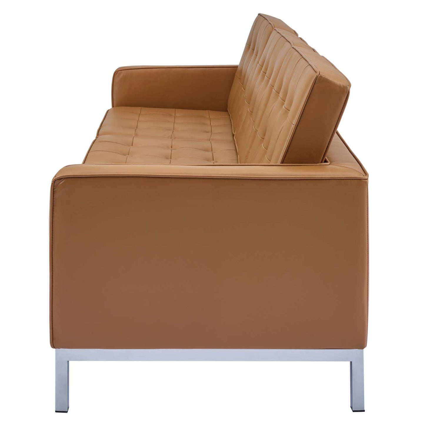 Loft Leather Sofa, Leather, Tan, 18142