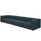 Mingle 4 Piece Upholstered Fabric Sofa Set, Fabric, Blue 13738