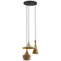 Morph 3 Pendant Light Ceiling Fixture, Metal Steel, Beige 13844