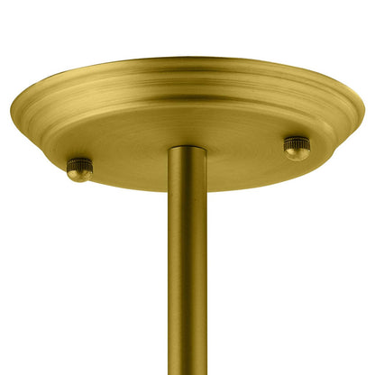 Cherish Brass Metal Pendant Light, Brass Metal Steel, Gold 13845
