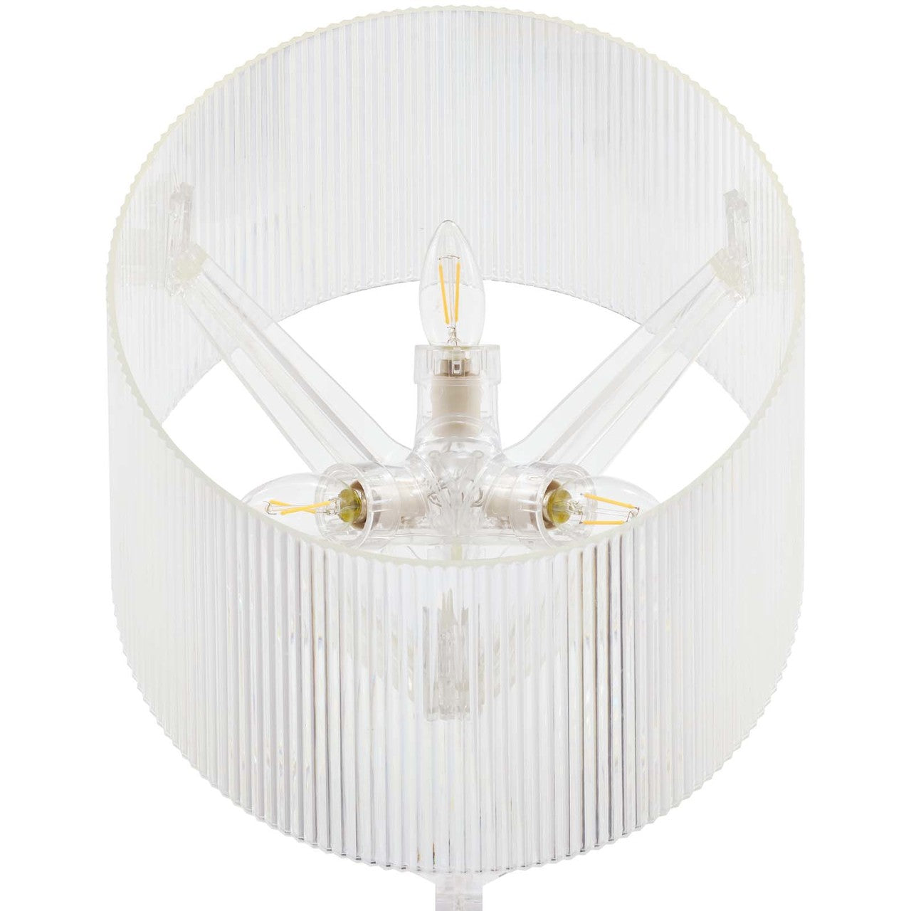 French Grande Table Lamp, Plastic, Clear 13857
