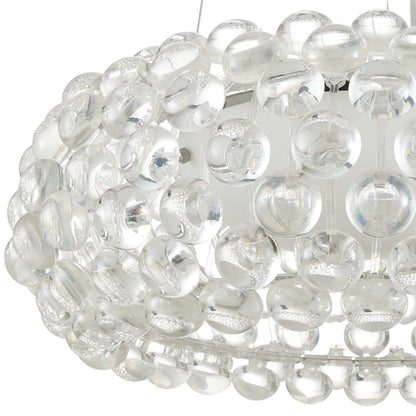 Halo 20 Pendant Chandelier, Plastic, Clear 13859