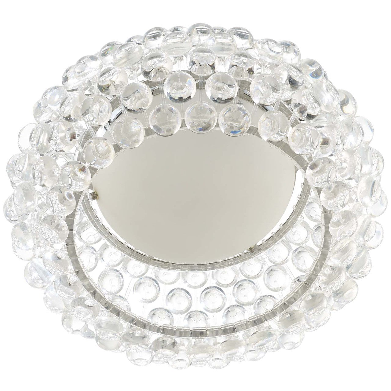 Halo 19" Acrylic Ceiling Fixture, Plastic, Clear 13860