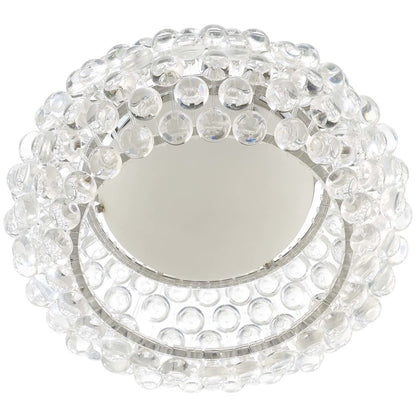 Halo 19" Acrylic Ceiling Fixture, Plastic, Clear 13860
