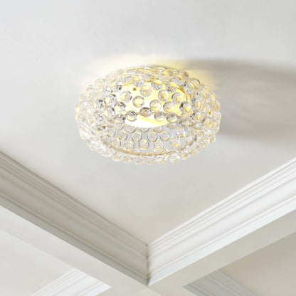 Halo 19" Acrylic Ceiling Fixture, Plastic, Clear 13860