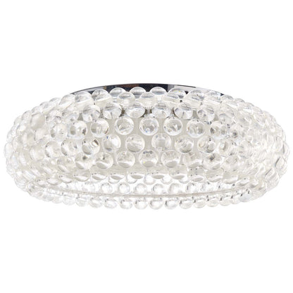 Halo 25" Acrylic Ceiling Fixture, Plastic, Clear 13863