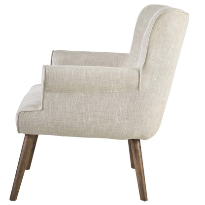 Cloud Upholstered Armchair, Fabric, Beige 13884