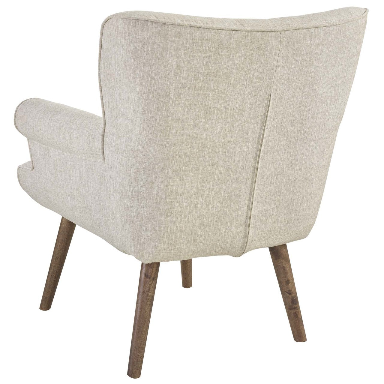 Cloud Upholstered Armchair, Fabric, Beige 13884