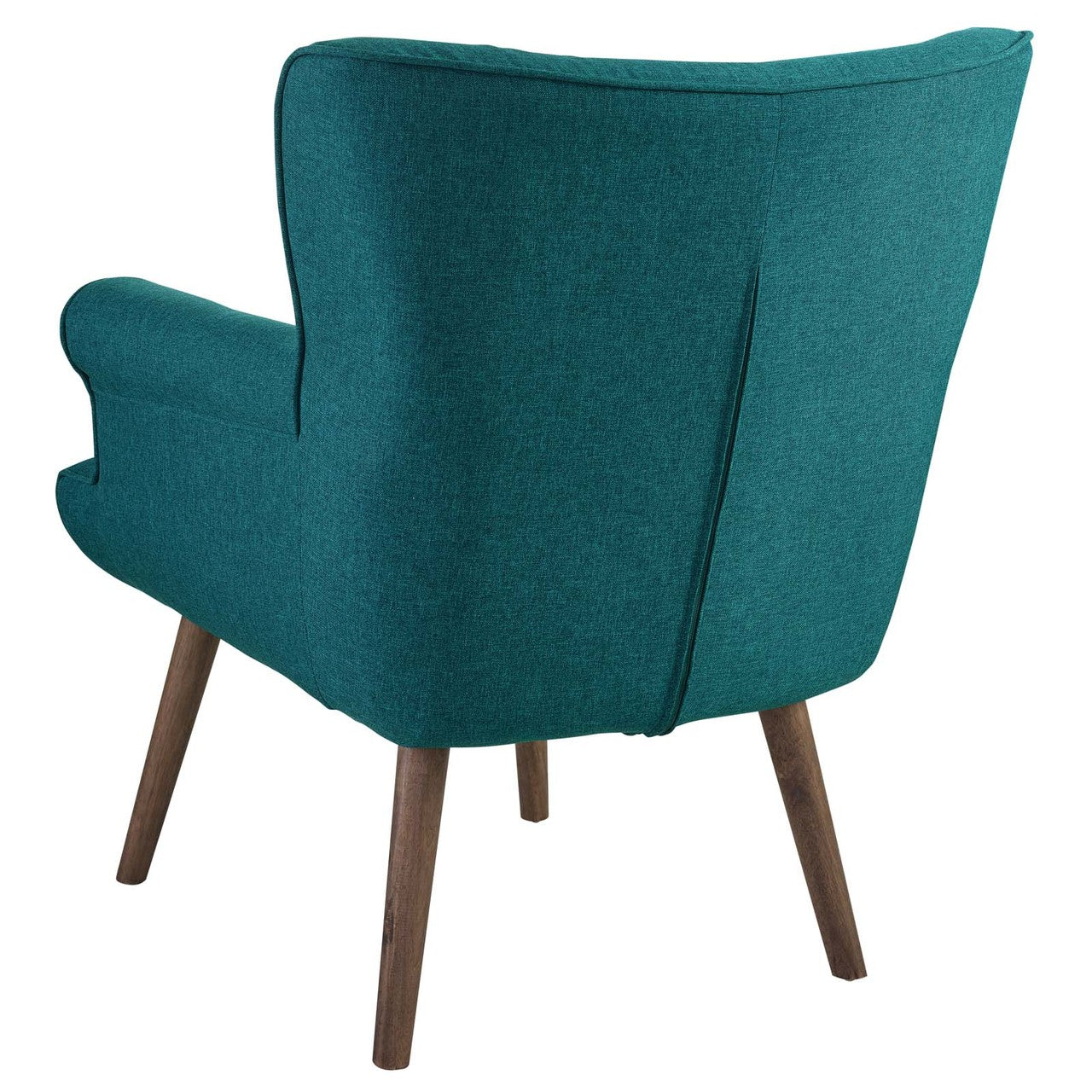 Cloud Upholstered Armchair, Fabric, Aqua Blue 13886