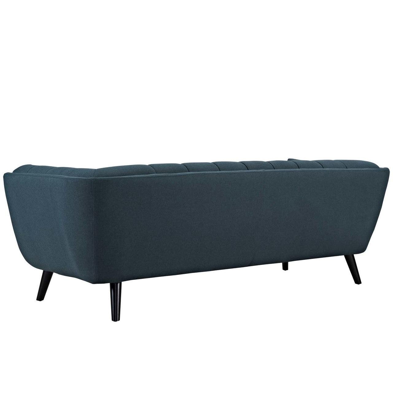 Bestow 2 Piece Upholstered Fabric Sofa and Armchair Set, Fabric, Blue 13953