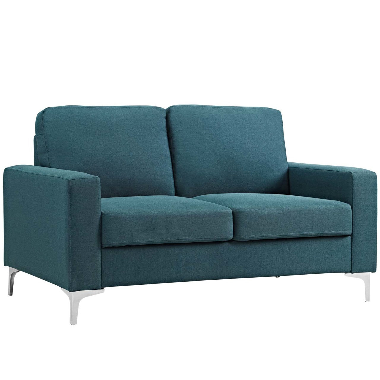 Allure 2 Piece Sofa and Armchair Set, Fabric, Blue 13977