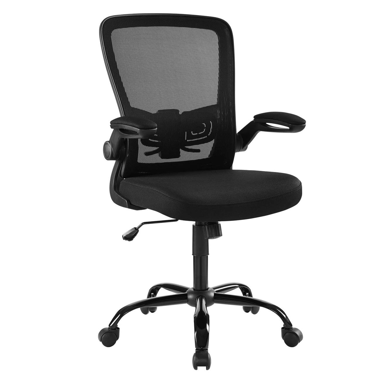 Exceed Mesh Office Chair, Wood, Black 15020