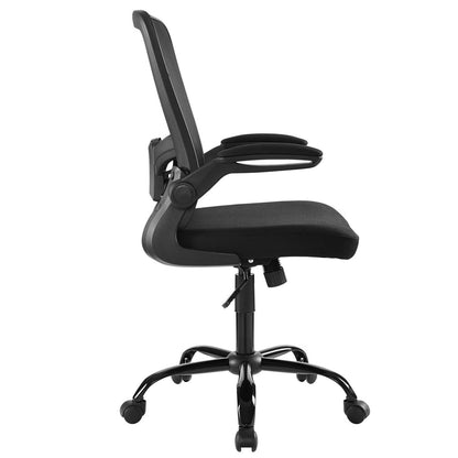 Exceed Mesh Office Chair, Wood, Black 15020