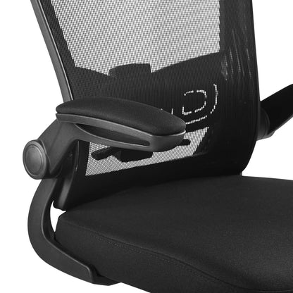 Exceed Mesh Office Chair, Wood, Black 15020