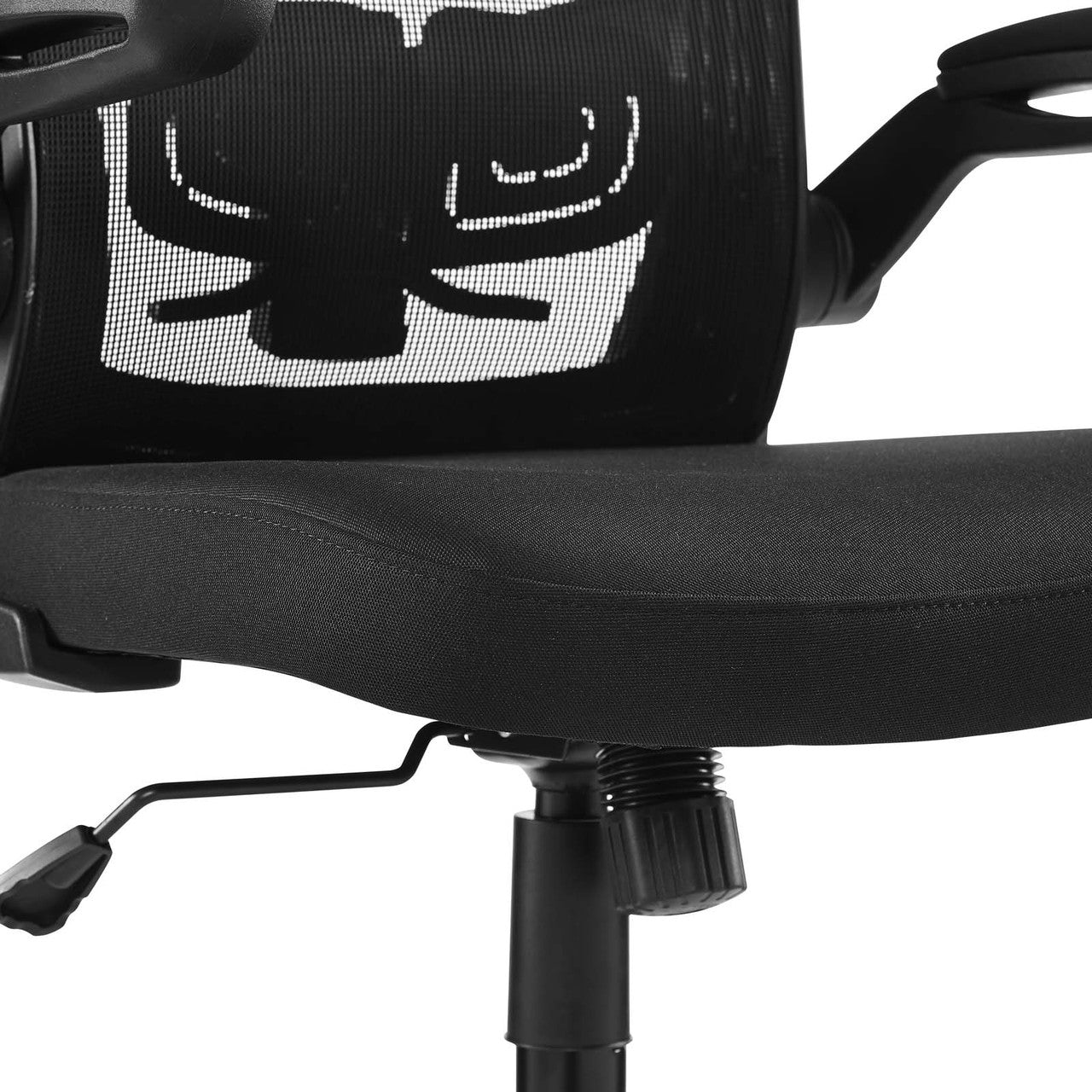 Exceed Mesh Office Chair, Wood, Black 15020