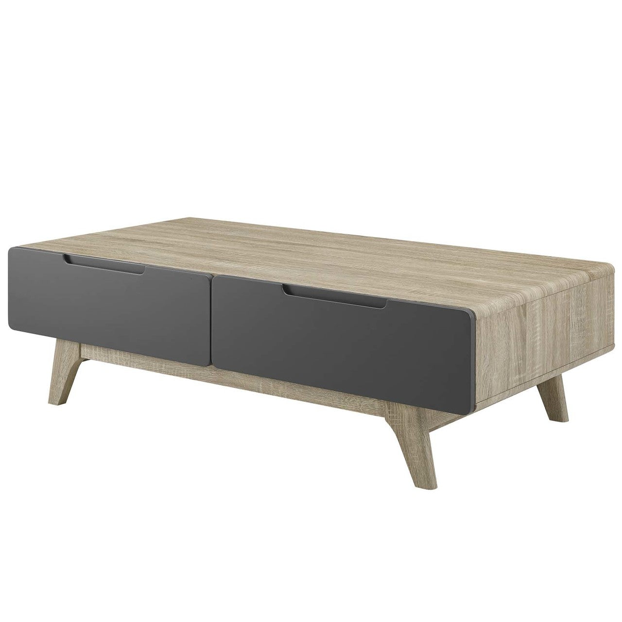 Origin 47" Coffee Table, Wood, Grey Gray Natural 15290