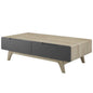Origin 47" Coffee Table, Wood, Grey Gray Natural 15290