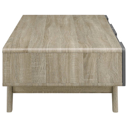 Origin 47" Coffee Table, Wood, Grey Gray Natural 15290
