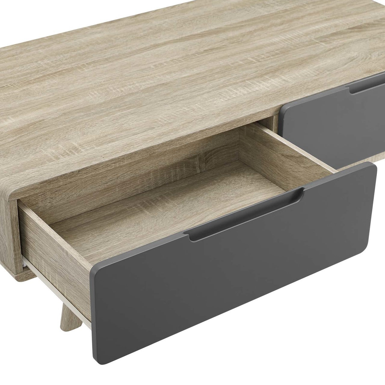 Origin 47" Coffee Table, Wood, Grey Gray Natural 15290