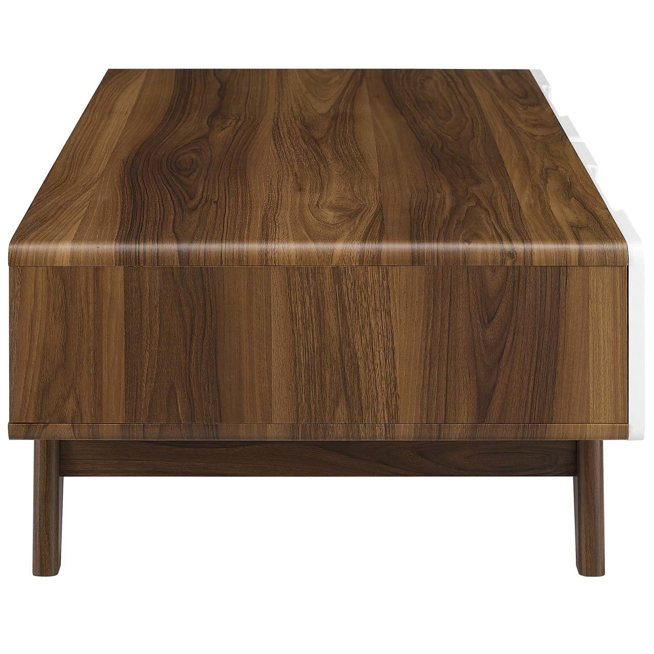 Origin 47" Coffee Table, Wood, Natural Brown White 15291