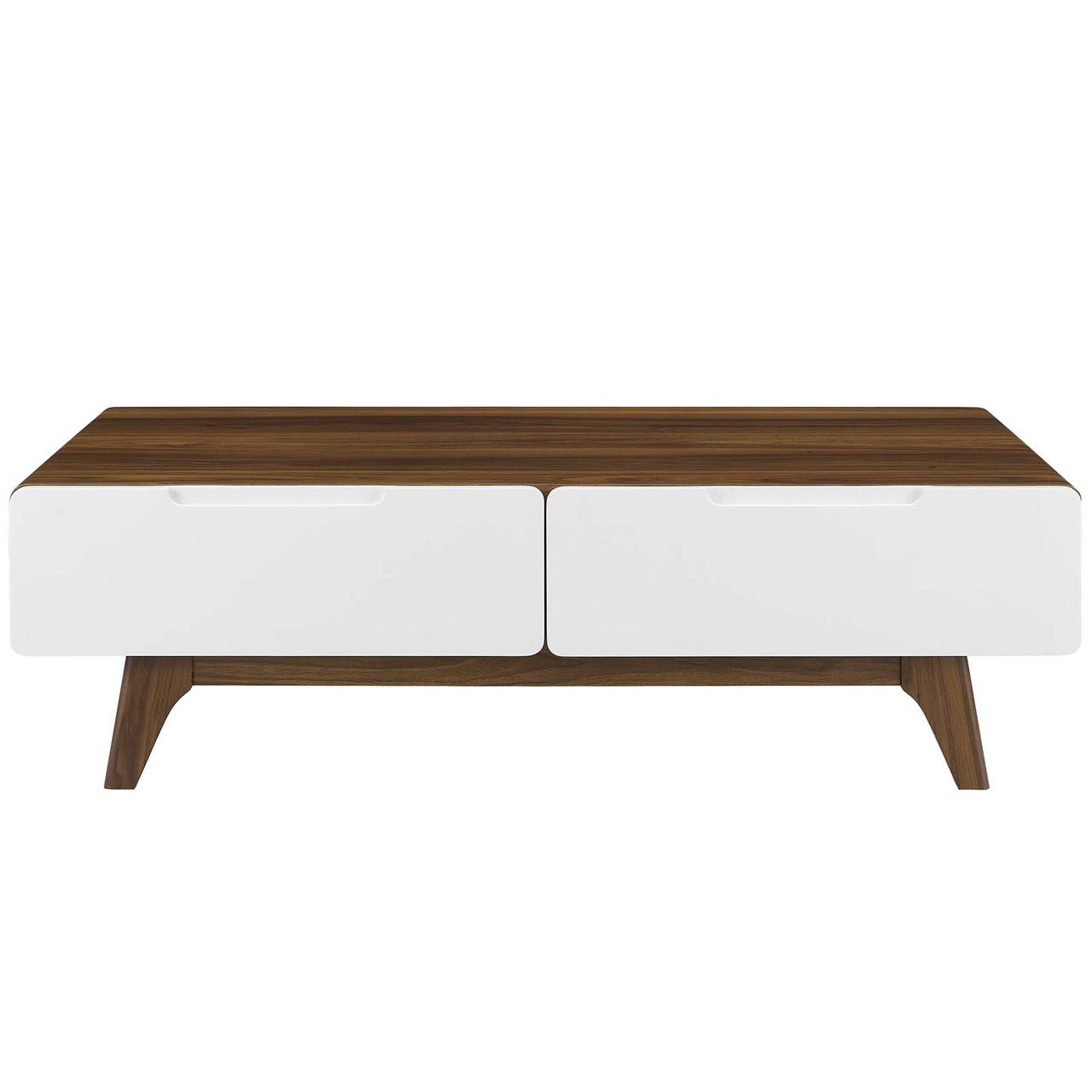 Origin 47" Coffee Table, Wood, Natural Brown White 15291