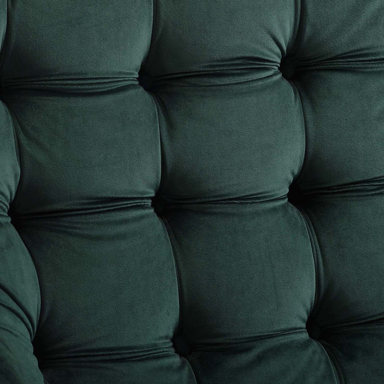 Suggest Button Tufted Upholstered Velvet Lounge Chair, Velvet Fabric, Green 15307