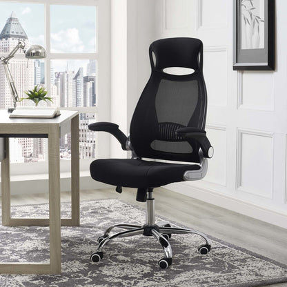 Expedite Highback Office Chair, Fabric, Black 14062